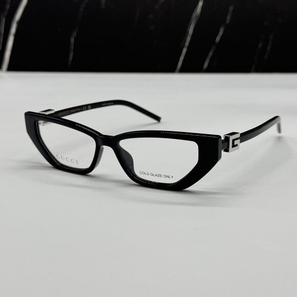 NEW GUCCI  EYEGLASSES GG1683O 001 WOMEN BLACK EYEWEAR GUCCI - Picture 2 of 10